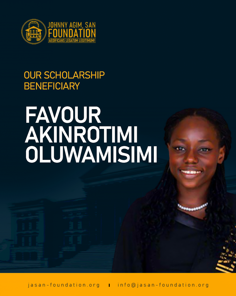 AKINROTIMI FAVOUR OLUWAMISIMI