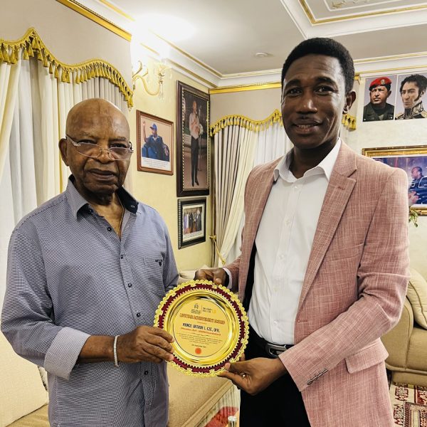 JASAN Foundation Courtesy Visit to a Member, Board of Trustees, Engr. Prince Arthur Eze, OFR