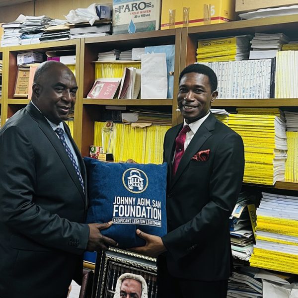 JASAN Foundation Courtesy Visit to the Director General, Nigerian Law School, Professor Isa Hayatu Chiroma, SAN
