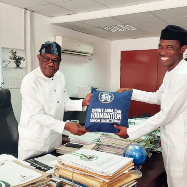 JASAN Foundation Courtesy Visit to the Honourable Minister of the Federal Capital Territory, His Excellency, Ezenwo Nyesom Wike, CON