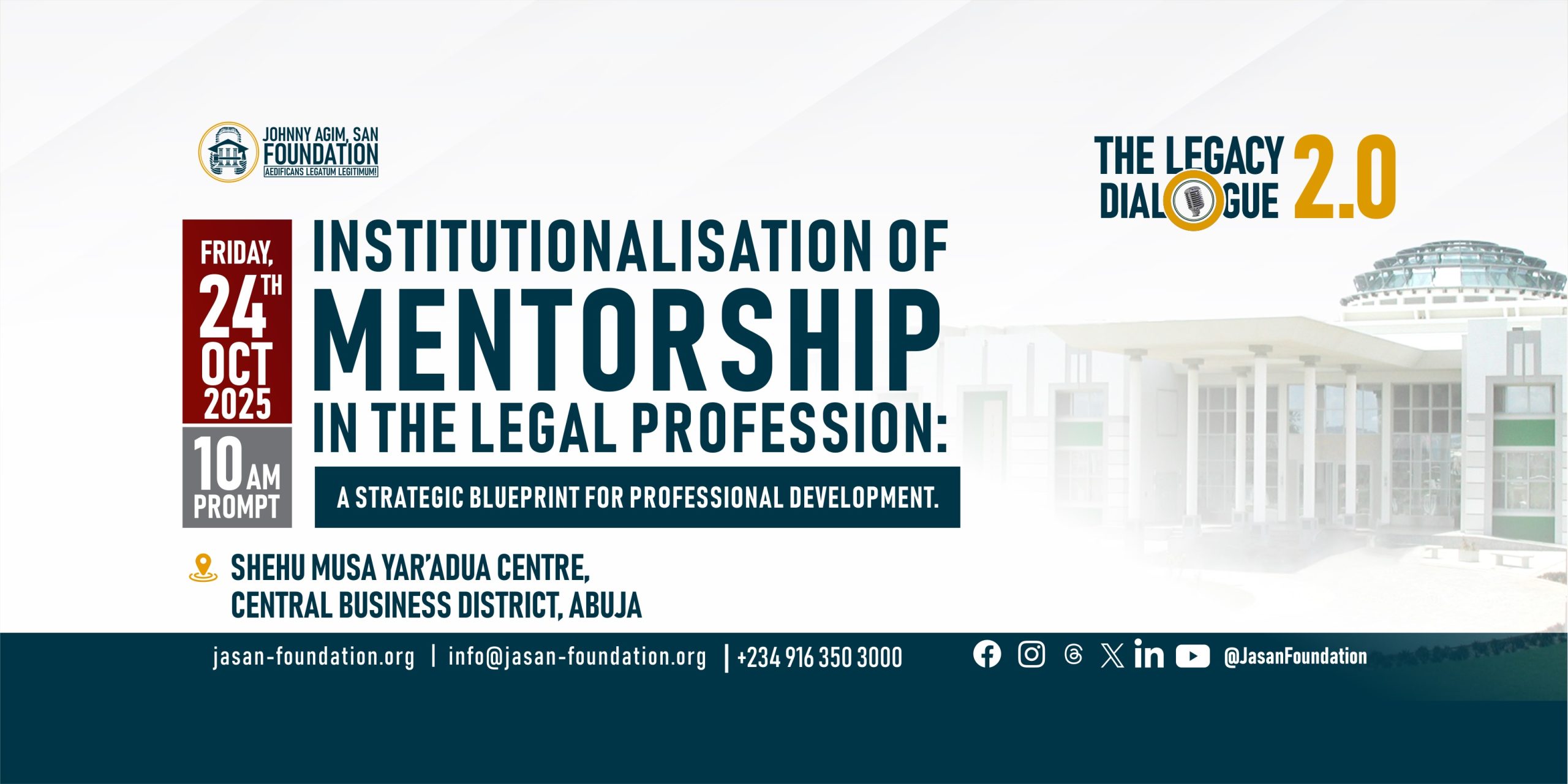 #THELEGACYDIALOGUE 2.0 2025 – HIGHLIGHTS